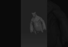 3D Modeling | COFUMONS_049 | #zbrush #shorts #characterdesign #3d #3dmodeling #creature #timelapse