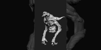 com4_0114 | Zbrush Timelapse | #zbrush #3dmodeling #3d #character #creature #shorts