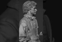 Bruce Banner #hulk #hulk90s #hulkseriesmusic #hulk #incrediblehulk #brucebanner #3dmodel #zbrush