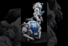 Character art by fightpunch (twitter). #blender #zbrush #3d