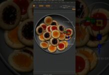 Делаем вкусности и всякое разное🍰🍪 #model #art #zbrush #timelapse #sweet #tutorial #bakerycakes