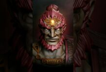 Ganondorf Sculpt Timelapse! #zbrush #3d #3dart #art #3dmodeling #zelda #digitalart