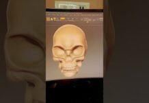 #viral#3Dskull#zbrush 🔥🔥