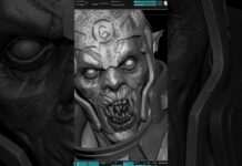 🫠 #3d #digitalart #zbrush #handpainted #howto #unrealengine #rtx #blender #substancepainter