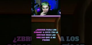 ¿ZBRUSH PARA LOS POROS? A ESTE TÍO LE GUSTAN MÁS LAS OREJAS QUE A MI PRIMO 🤯 REACCIONANDO