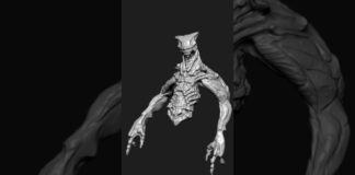 com4_113 | Zbrush Timelapse | #zbrush #3dmodeling #3d #character #creature #shorts