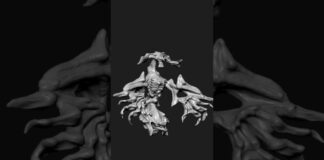 com4_0132 | Zbrush Timelapse | #zbrush #3dmodeling #3d #character #creature #shorts