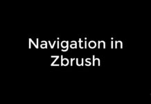 Navigation with Zbrush 2023