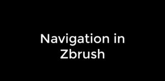 Navigation with Zbrush 2023