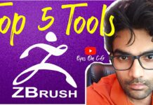 Top 5 Tools and Brushes In Zbrush