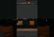 Собираем мебель 💪⚒️ #art #zbrush #timelapse #tutorial #mebel #tutorial