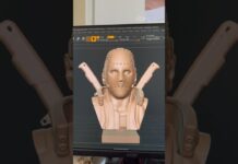 #3d #zbrush #3dprinting #3dmodel #3dprint #3dart