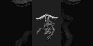 com4_0135 | Zbrush Timelapse | #zbrush #3dmodeling #3d #character #creature #shorts