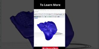 SKULL RING Learn how to design #shorts #short #rhino3d #zbrush