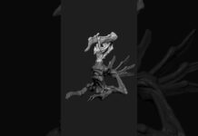 com4_0112 | Zbrush Timelapse | #zbrush #3dmodeling #3d #character #creature #shorts