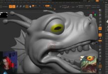 Скульпт жабы. Этап #3 (Zbrush)