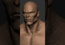 #short #foryou #viral |Lion O Concept | Zbrush Time-Lapse | @DheepStudio