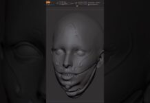 Face modeling in Zbrush | zbrush modeling | how to create face in zbrush | face animation in zbrush