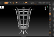 3D Prop Modeling Tutorial – Sculpting High poly Details in Zbrush pt.2