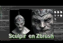 Sculpir en Zbrush impresionante modelo épico 3d