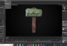 3d Assets Modeling | hammer pt 4 |MAYA ZBRUSH SUBSTANCE AND MARMOSET|hammer substance to marmoset P1