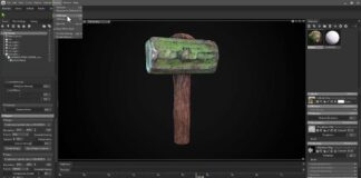3d Assets Modeling | hammer pt 4 |MAYA ZBRUSH SUBSTANCE AND MARMOSET|hammer substance to marmoset P1