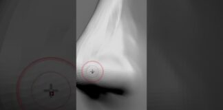 nose zbrush short #shorts