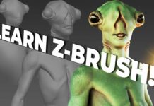Zbrush beginner Tutorial: Make CGI characters!