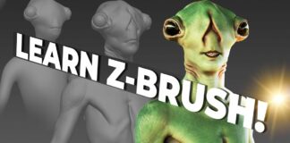Zbrush beginner Tutorial: Make CGI characters!