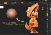 A “Cute” Surprise | Zbrush Character Sculpting