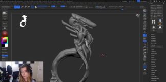 Creature & Character Concept Sculpting – Ashley A. Adams “A_Cubed” – ZBrush 2023