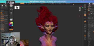 Sculpting, VR & Positivity – Ana Carolina Pereira – ZBrush 2023