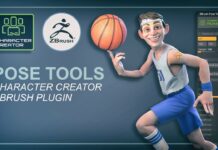 Pose Tools ZBrush Plugin – Layer and Pose management system with Reallusion Character Creator!