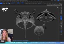 Creature & Character Concept Sculpting – Ashley A. Adams “A_Cubed” – ZBrush 2023