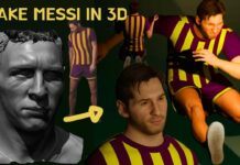Create messi using zbrush, meta human, unreal engine5