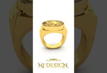 #gold #jewellery #caddesign #matrix9 #zbrush #horsering #njdesign