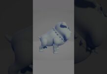3D Model | Bulldog Character | Sculpted in ZBrush