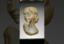 stylized zbrush study #zbrush #sculpting #art