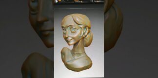 stylized zbrush study #zbrush #sculpting #art