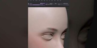 Today is a beautiful girl in Japanese kimono~ #zbrush #3dmax