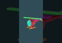 Cartoon Helicopter Toy 3D Modeling. #3dmodeling #stylized #3d #maya #zbrush #blender #3dart