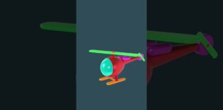 Cartoon Helicopter Toy 3D Modeling. #3dmodeling #stylized #3d #maya #zbrush #blender #3dart