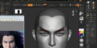 【ZBrush教程】建模师挑战写实人物建模,仙剑三魔尊重楼(四)