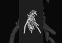 com4_0141 | Zbrush Timelapse | #zbrush #3dmodeling #3d #character #creature #shorts