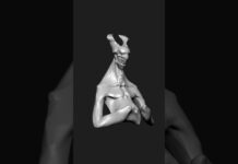 cofumons_0111 | Zbrush Timelapse | #zbrush #3dmodeling #3d #character #creature #shorts