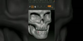 Quick Sculpt #zbrush #3dsculpting #3dsculpting #zbrush #photoshop #characterdesign #art #pixologic