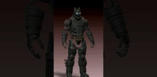 Mech Suit Batman for 3D printing #3dprinting #zbrush #3d #batman #dc #dccomics #superman