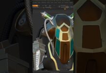 Ai robo suit#transformer#alien #shorts #ai #3dprinting #zbrush #gaming #animation #robot