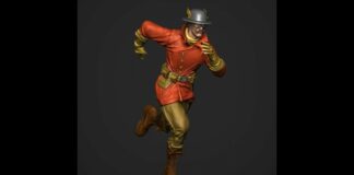 ZIp Jackson 🎨🖌✏️#shorts #zbrush #3d #photoshop #render