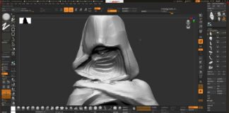 【ZBrush教程】建模师3小时挑战,原神岩神模型雕刻!(三)